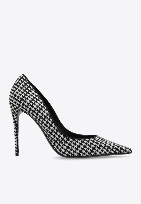 Dolce 
Gabbana Mun 105 Houndstooth Pumps Monochrome CD1872 A9V05-89697