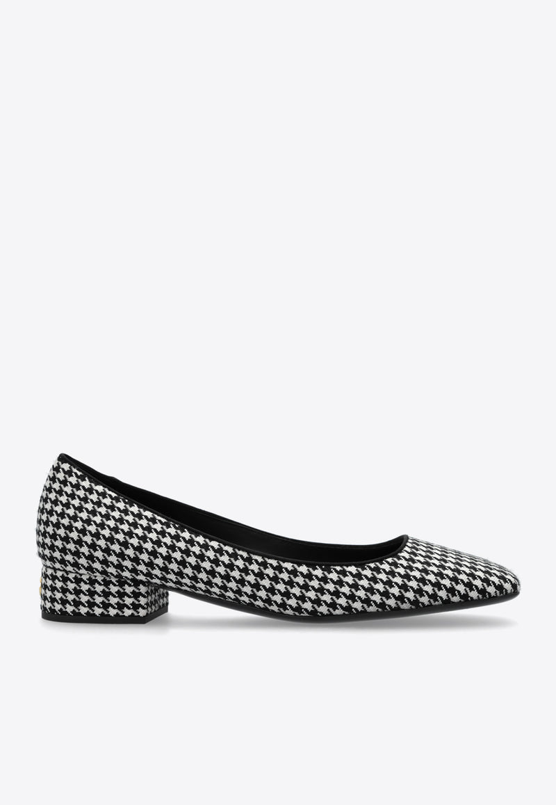 Dolce 
Gabbana Jacky 30 Houndstooth Pumps Black CD1873 A9V05-89697