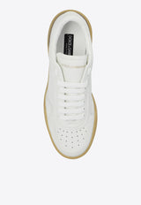 Dolce 
Gabbana New Roma Leather Low-Top Sneakers White CS2275 AV363-8B908