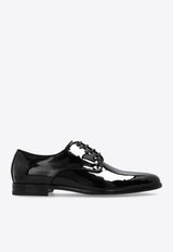 Dolce 
Gabbana Raffaello Patent Leather Derby Shoes Black CN0105 A1471-80999