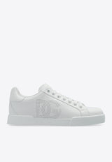 Dolce 
Gabbana Portofino Low-Top Leather Sneakers White CK2277 AV066-89642