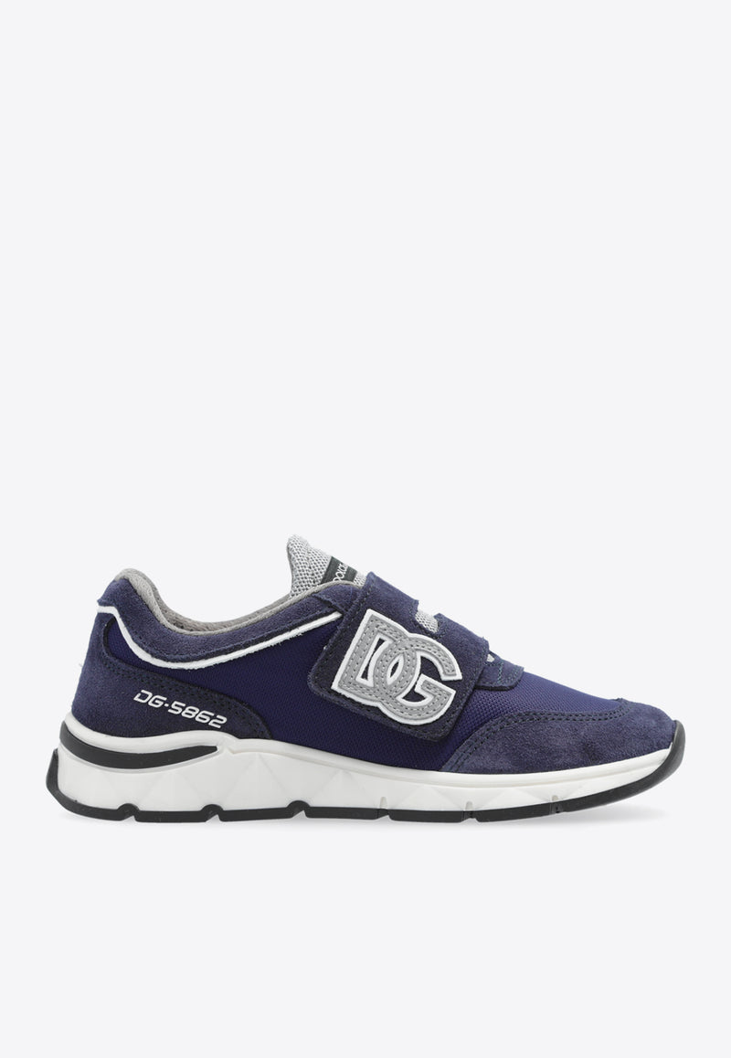 Dolce 
Gabbana Kids Boys DG Running Sneakers Navy DA5187 AA954-8S555