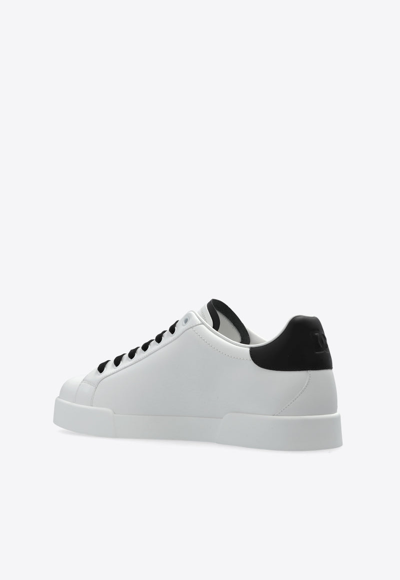 Dolce 
Gabbana Portofino Leather Low-Top Sneakers White CS2277 AV066-89697