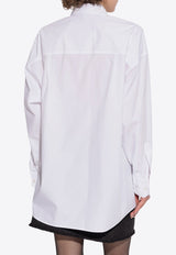 Dolce 
Gabbana Embroidered-Collar Long-Sleeved Shirt White F5N86Z FU5GK-W0800