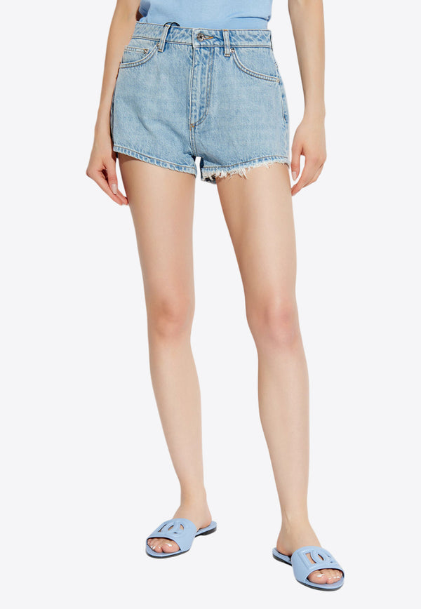 Dolce 
Gabbana Basic Mini Denim Shorts Blue FTC7DD G8LS8-S9001