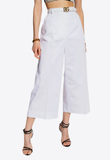 Dolce 
Gabbana High-Rise Culotte Pants White FTCC2T FUFLG-W0800