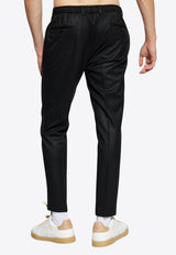 Dolce 
Gabbana Straight-Leg Tailored Wool Pants Black GW13ET FU21Q-N0000