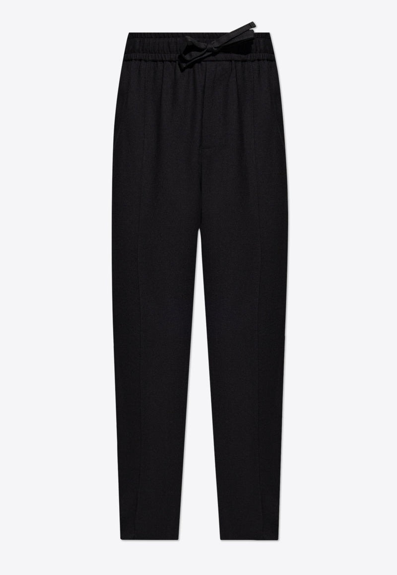 Dolce 
Gabbana Straight-Leg Wool Pants Black GP03AT FU28E-N0000