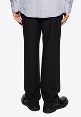 Dolce 
Gabbana Straight-Leg Wool Pants Black GP03AT FU28E-N0000