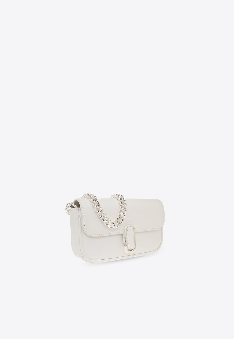 Marc Jacobs Mini J Marc Leather Shoulder Bag  White H967L03FA22 0-188