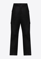 Dolce 
Gabbana Wool Cargo Pants Black GV3OHT FU21Q-N0000