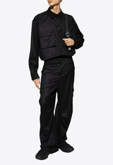 Dolce 
Gabbana Wool Cargo Pants Black GV3OHT FU21Q-N0000