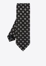 Dolce 
Gabbana Silk Patterned Tie Black GT147E G0JRJ-N0004