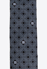 Dolce 
Gabbana Silk Patterned Tie Navy GT149E G0WSO-X0802