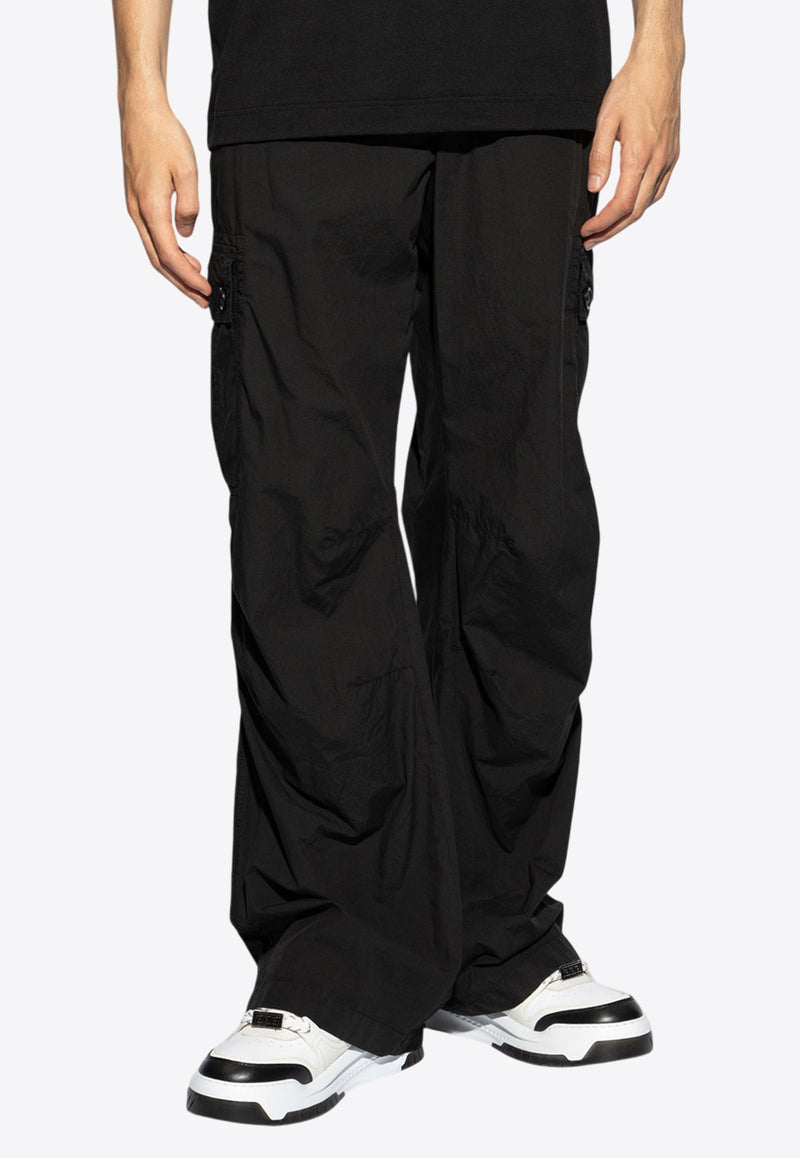 Dolce 
Gabbana Straight-Leg Cargo Pants Black GV3OHT G8LD9-N0000