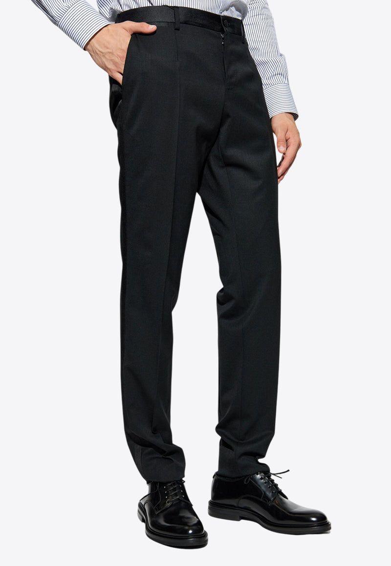 Dolce 
Gabbana Wool Tailored Pants Black GWZMXT GG861-N0000