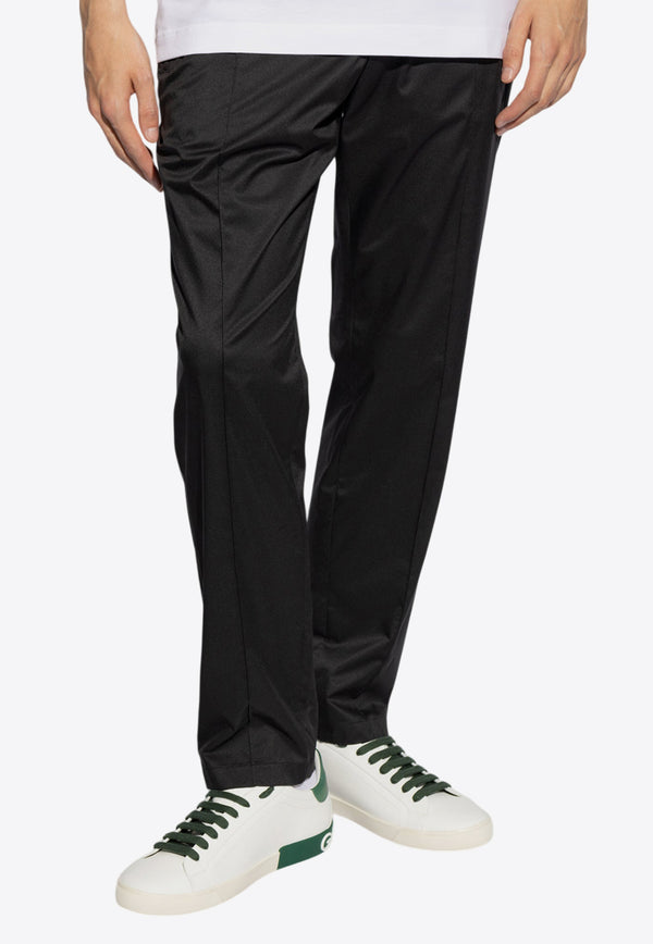 Dolce 
Gabbana Straight-Leg Track Pants Black GYACET GG731-N0000