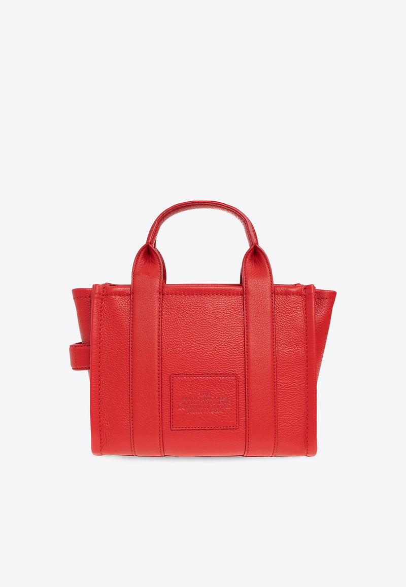 Marc Jacobs Small Grained Leather Tote Bag Red H009L01SP21 0-617