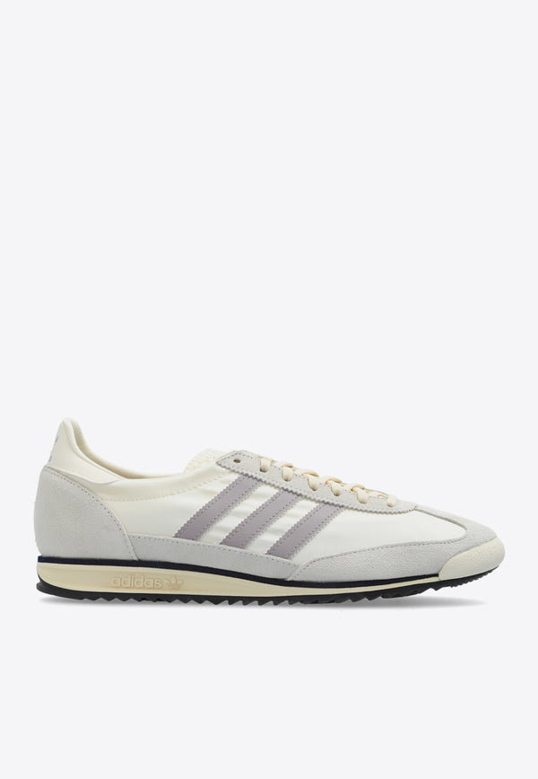 Adidas Originals SL72 OG Lace-Up Sneakers Cream IE3428 0-GREEN ALMPNK NINDIG