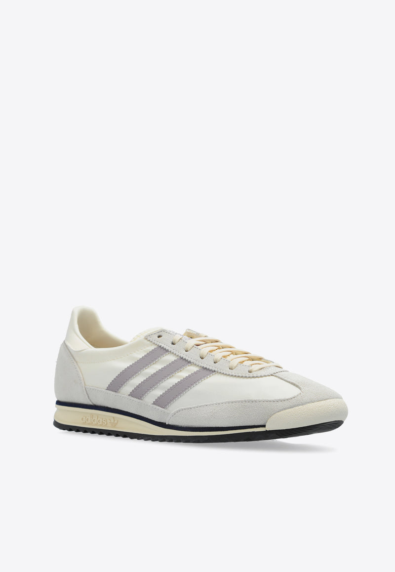 Adidas Originals SL72 OG Lace-Up Sneakers Cream IE3428 0-GREEN ALMPNK NINDIG