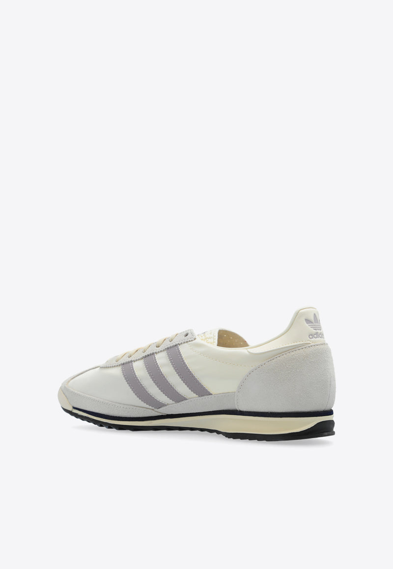 Adidas Originals SL72 OG Lace-Up Sneakers Cream IE3428 0-GREEN ALMPNK NINDIG