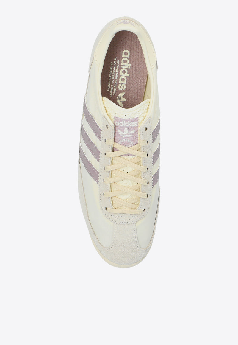 Adidas Originals SL72 OG Lace-Up Sneakers Cream IE3428 0-GREEN ALMPNK NINDIG