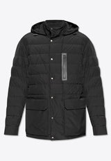 Moncler Arpettaz Zip-Up Down Jacket Black J20911A00061 549MF-999