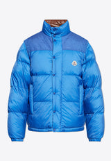 Moncler Verone Reversible Short Down Jacket Blue J20911A00211 5985T-735