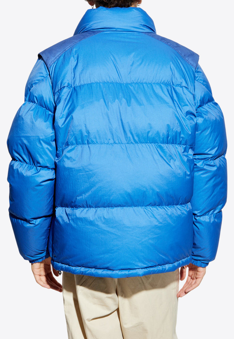 Moncler Verone Reversible Short Down Jacket Blue J20911A00211 5985T-735