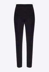 Moncler High-Rise Slim Pants Black J20932A00018 89A3Q-999