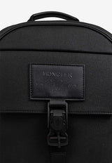 Moncler Nakoa Logo Tag Backpack Black J209A5A00001 M3817-999