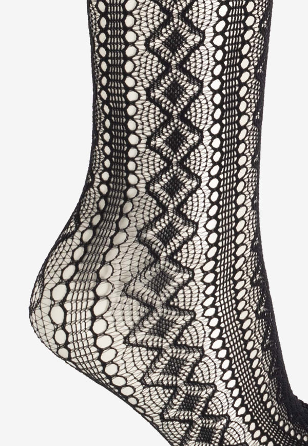 Dolce 
Gabbana Openwork Lace Tights Black O4B55T ON00D-N0000