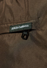 Dolce 
Gabbana Branded Swim Shorts Gray KĄPIELOWE M4F28T FUSFW-M3927