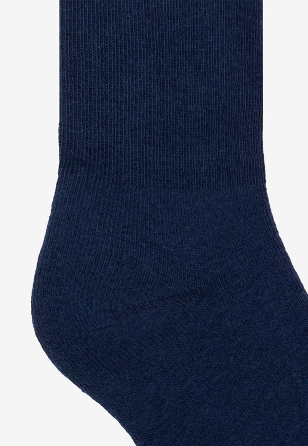 Dolce 
Gabbana Kids Boys DG Logo Print Socks Blue LBKAE5 JBCDM-S9004