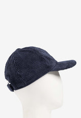 Dolce 
Gabbana Kids Boys DG Logo Corduroy Cap Blue LB4H80 FUWE3-B0339