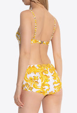 Dolce 
Gabbana Majolica Print Bikini Yellow O8A27J ONR14-H45DQ