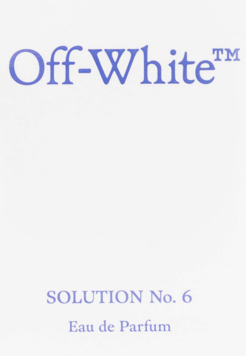 Off-White Solution No.6 Eau De Parfum - 50 ml OC25004C99 AL150M-2778