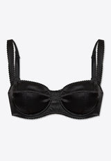 Dolce 
Gabbana Satin Balconette Bra Black O1A12T ONO13-N0000