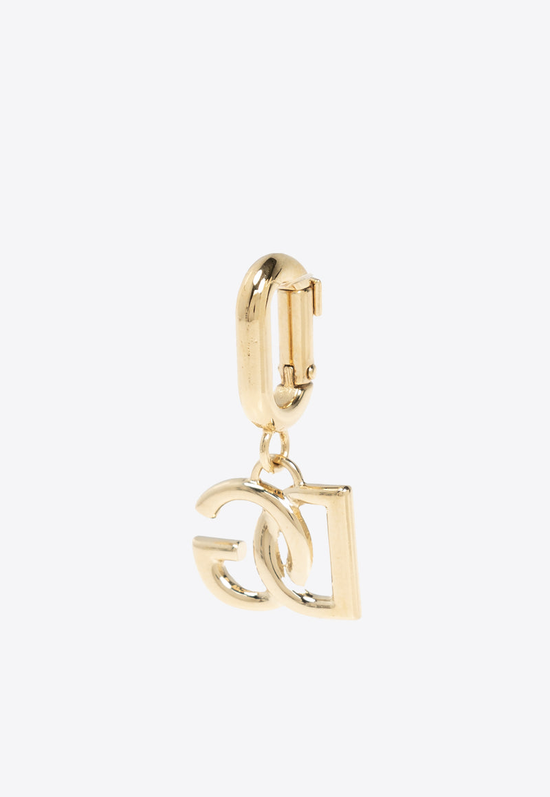 Dolce 
Gabbana DG Logo Brass Clasp Pendant Gold WVQ5L1 W1111-ZOO00