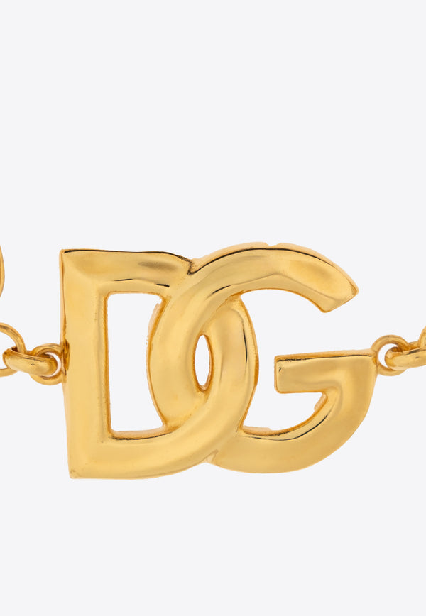 Dolce 
Gabbana DG Logo Bracelet with Pearls Gold WBQ6L2 W1111-ZOO00