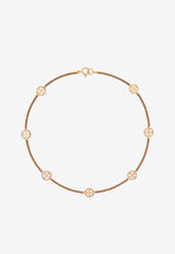 Tory Burch Miller Paved Chain Necklace Gold 141136 0-700