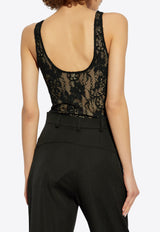 Zimmermann Floral Lace Bodysuit Black 1190TR25R 0-BLK