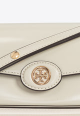 Tory Burch Small Robinson Spazzolato Crossbody Bag Cream 161831 0-704