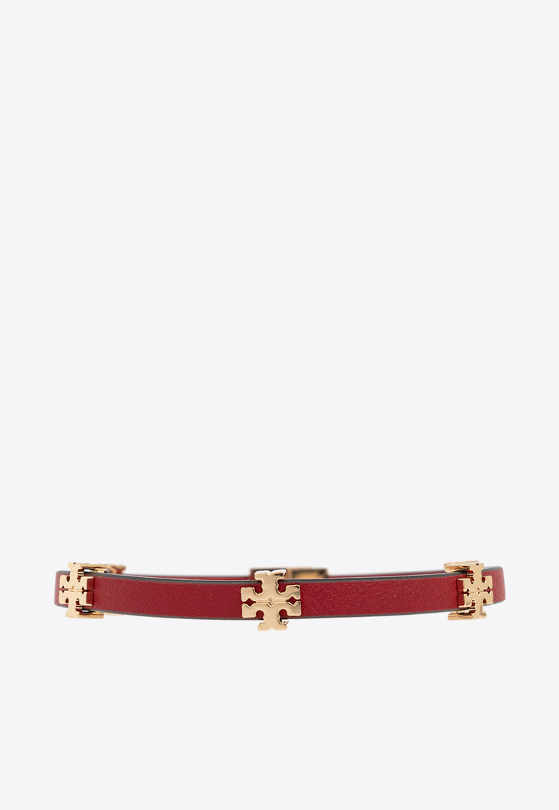 Tory Burch Eleanor Bio Logo Plaque Bracelet Red 160150 0-600