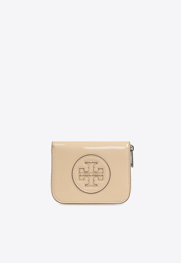 Tory Burch Small Ella Zip-Around Wallet Beige 162207 0-700