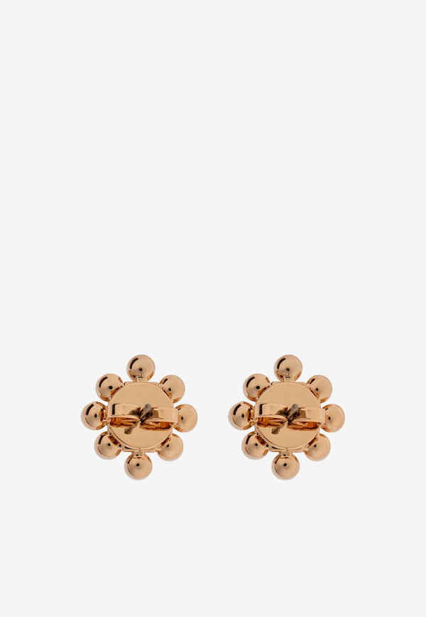 Tory Burch Kira Pearl Crystal Stud Earrings Gold 161056 0-782