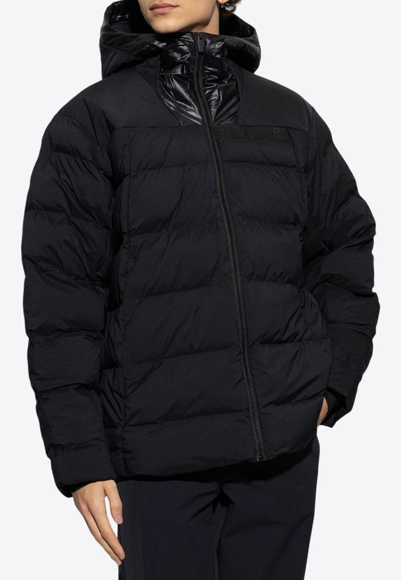 On Running Challenger Padded Zip-Up Jackets Black 1MD3012 0-0553 BLACK