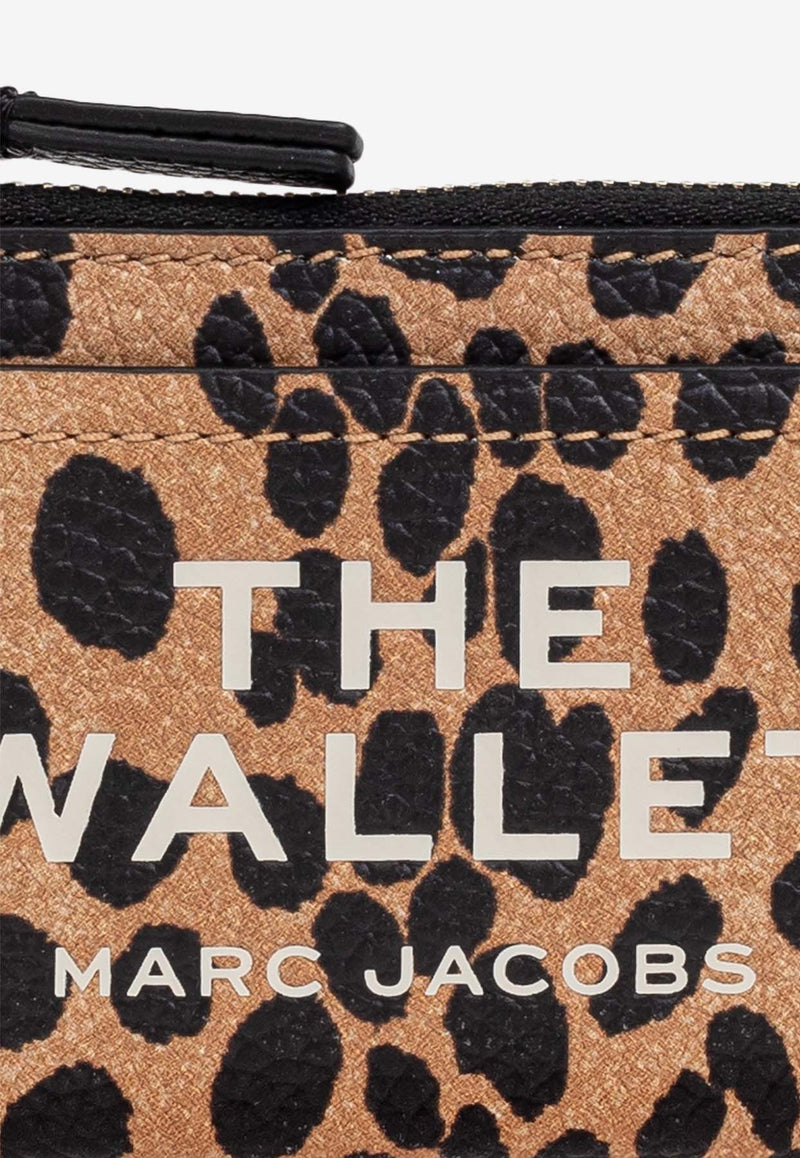 Marc Jacobs The Cheetah Print Zipped Wallet Brown 2R4SMP004S02 0-002