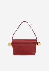 Jacquemus The Rond Carré Shoulder Bag Red 243BA383 3171-480