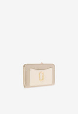 Marc Jacobs Mini Utility Snapshot Leather Compact Wallet Beige 2F3SMP062S07 0-241